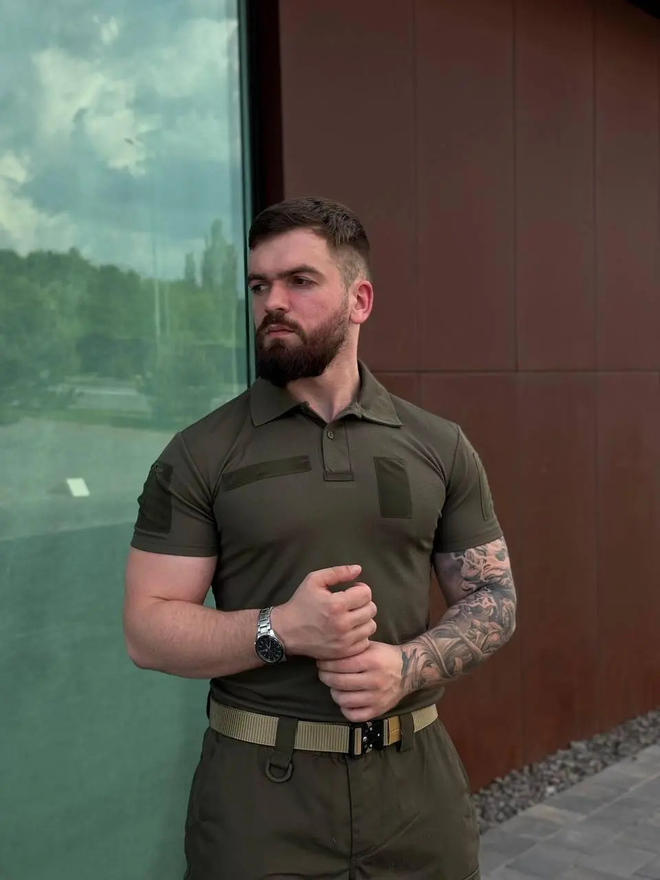 Комплект Patriot Поло та Штани Олива