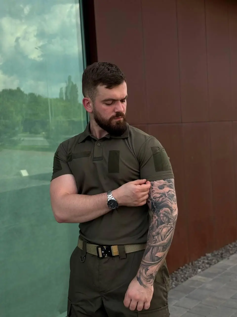 Комплект Patriot Поло та Штани Олива