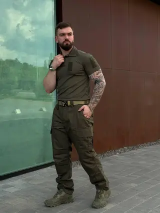 Комплект Patriot Поло та Штани Олива