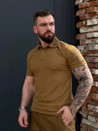Футболка поло - Coyote Premium
