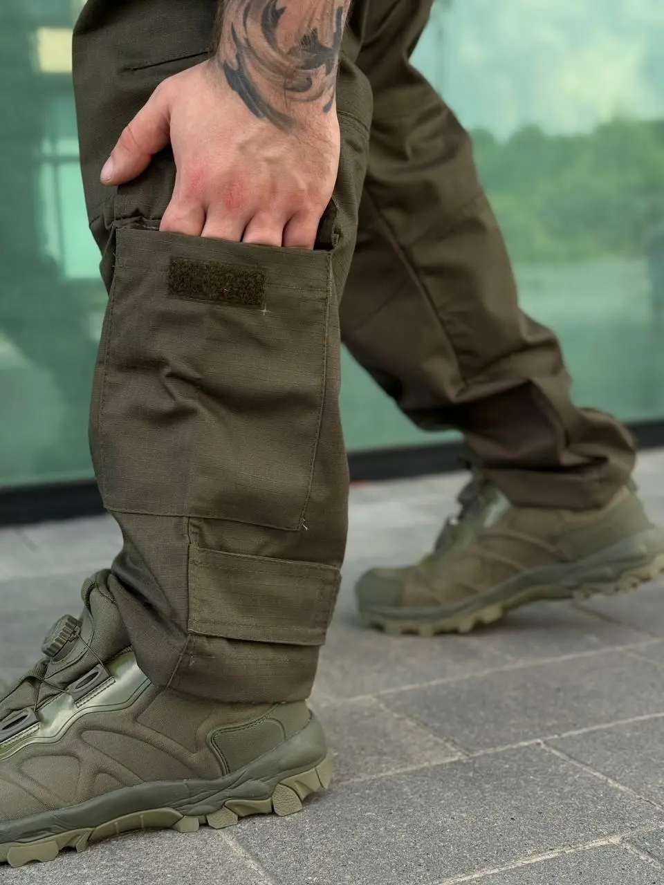 Літні Тактичні Штани PATRIOT олива ХБ