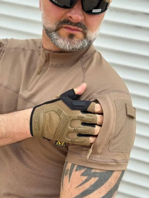 Убакс тактичний бойова сорочка з коротким рукавом ESDY Tactical Frog T-Shirt Койот