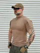 Убакс тактичний бойова сорочка з коротким рукавом ESDY Tactical Frog T-Shirt Койот - Фото 1