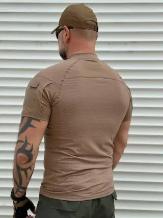 Убакс тактичний бойова сорочка з коротким рукавом ESDY Tactical Frog T-Shirt Койот