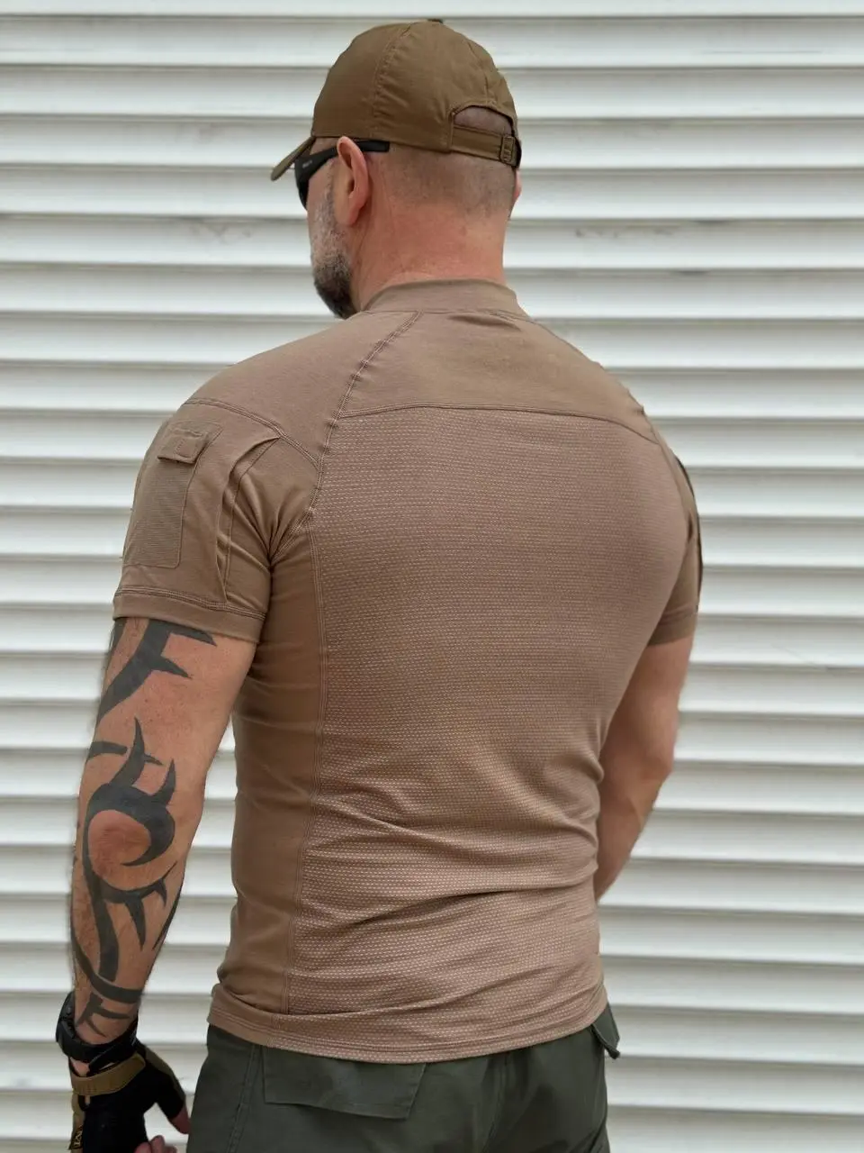 Убакс тактичний бойова сорочка з коротким рукавом ESDY Tactical Frog T-Shirt Койот