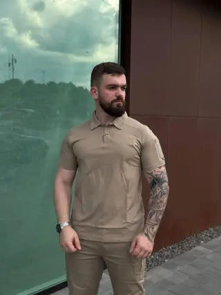Комплект COMBAT Койот Штани + Поло