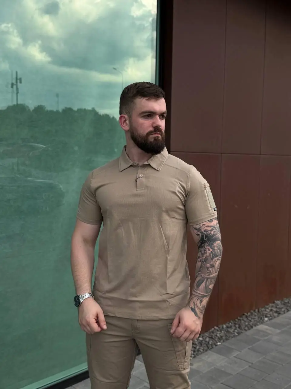 Комплект COMBAT Койот Штани + Поло