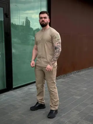 Комплект COMBAT Койот Штани + Футболка