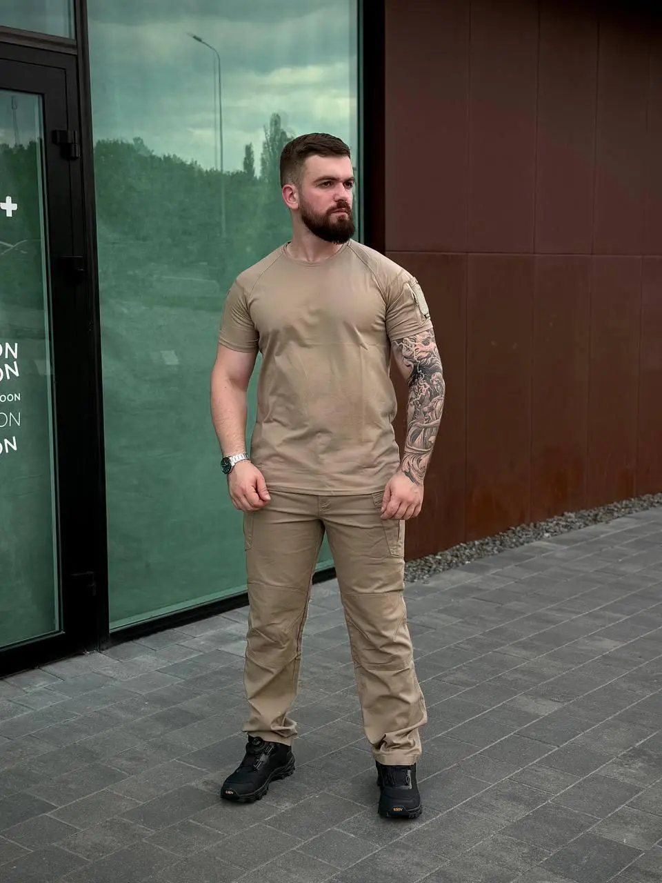 Комплект COMBAT Койот Штани + Футболка