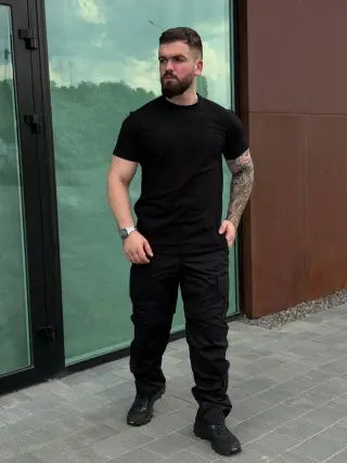 Комплект Patriot Футболка та Штани Чорний