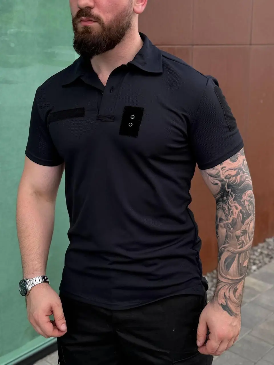 Футболка поло -Black Premium