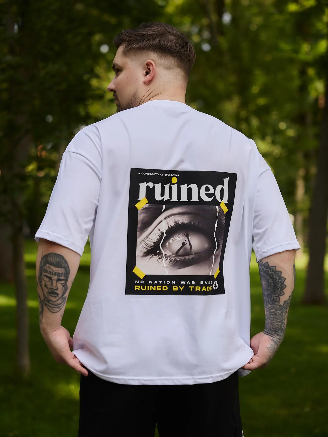 Футболка біла (ruined)