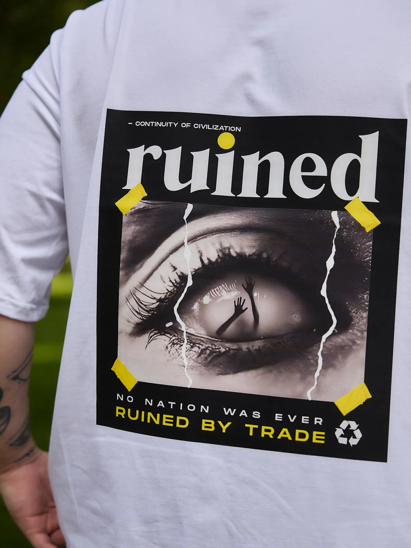 Футболка біла (ruined)