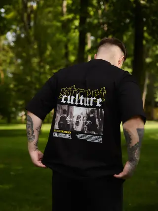 Футболка чорна (culture)