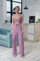 Жіночий костюм "Alessandra long” бузковий - Фото 6