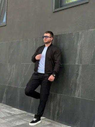 Бомбер чоловічий “Challenge” Intruder чорний