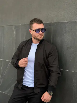 Бомбер чоловічий “Challenge” Intruder чорний
