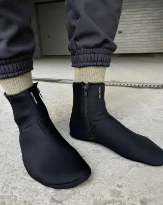 Термошкарпетки Thermal mest чоловічі чорні із змійкою (Україна)