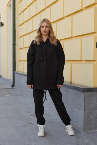 Костюм жіночий "Oversize" чорний
