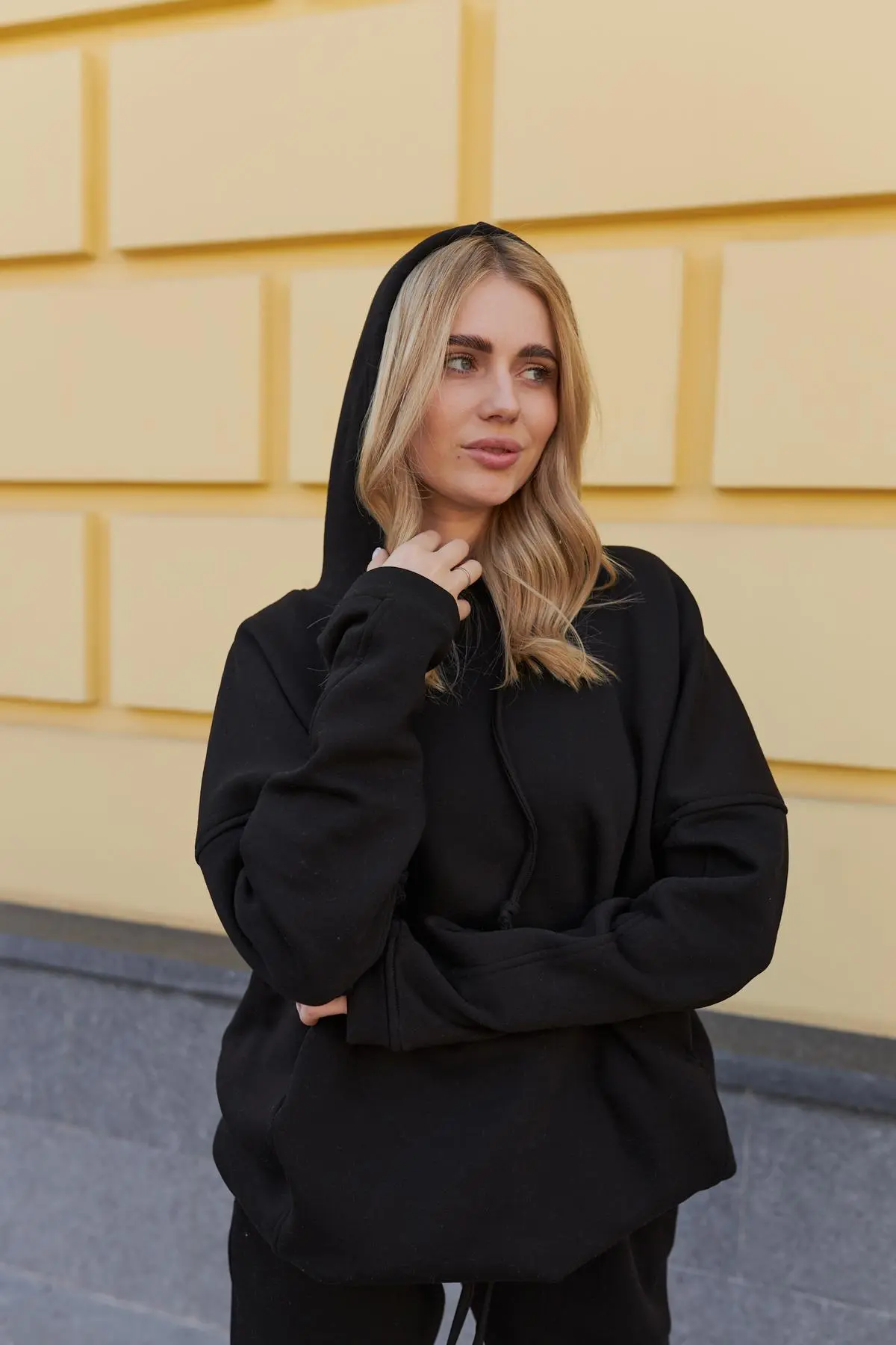 Костюм жіночий "Oversize" чорний