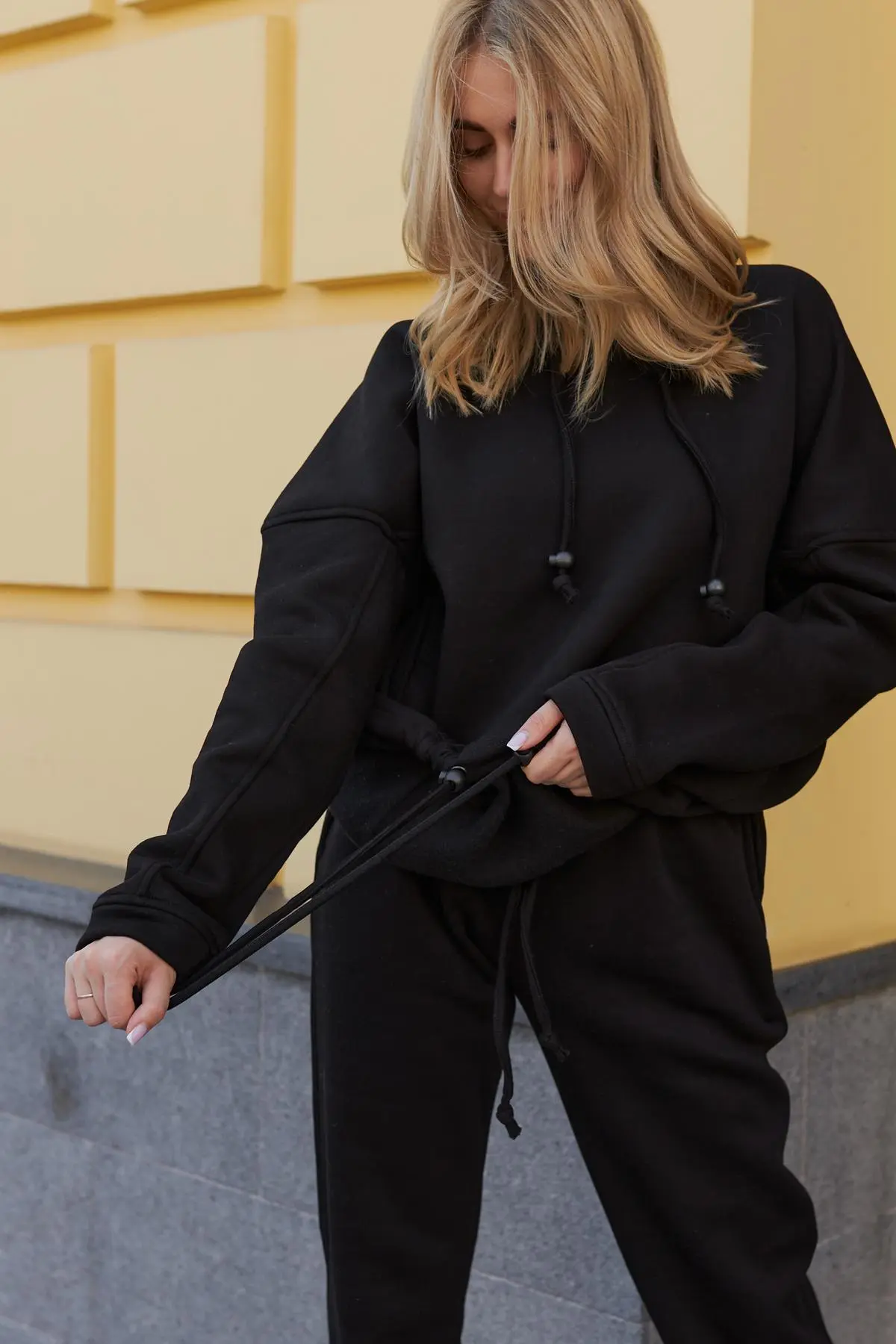 Костюм жіночий "Oversize" чорний