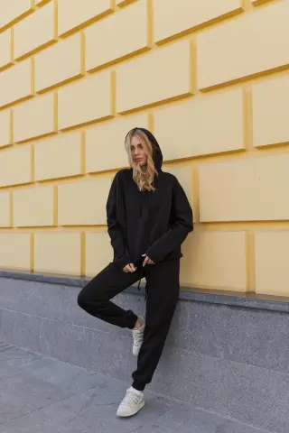 Костюм жіночий "Oversize" чорний