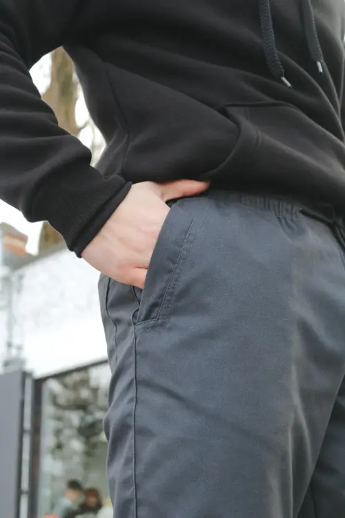 Штани чоловічі карго Intruder графітові