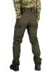 Штани чоловічі soft shell на флісі "Peak" хакі - Фото 3