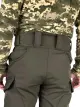 Штани чоловічі soft shell на флісі "Peak" хакі - Фото 8