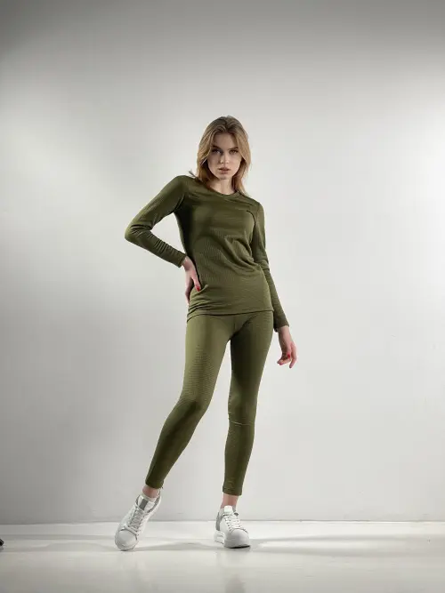 Термобілизна жіноча "Thermo hot" хакі
