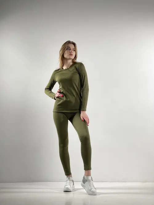 Термобілизна жіноча "Thermo hot" хакі