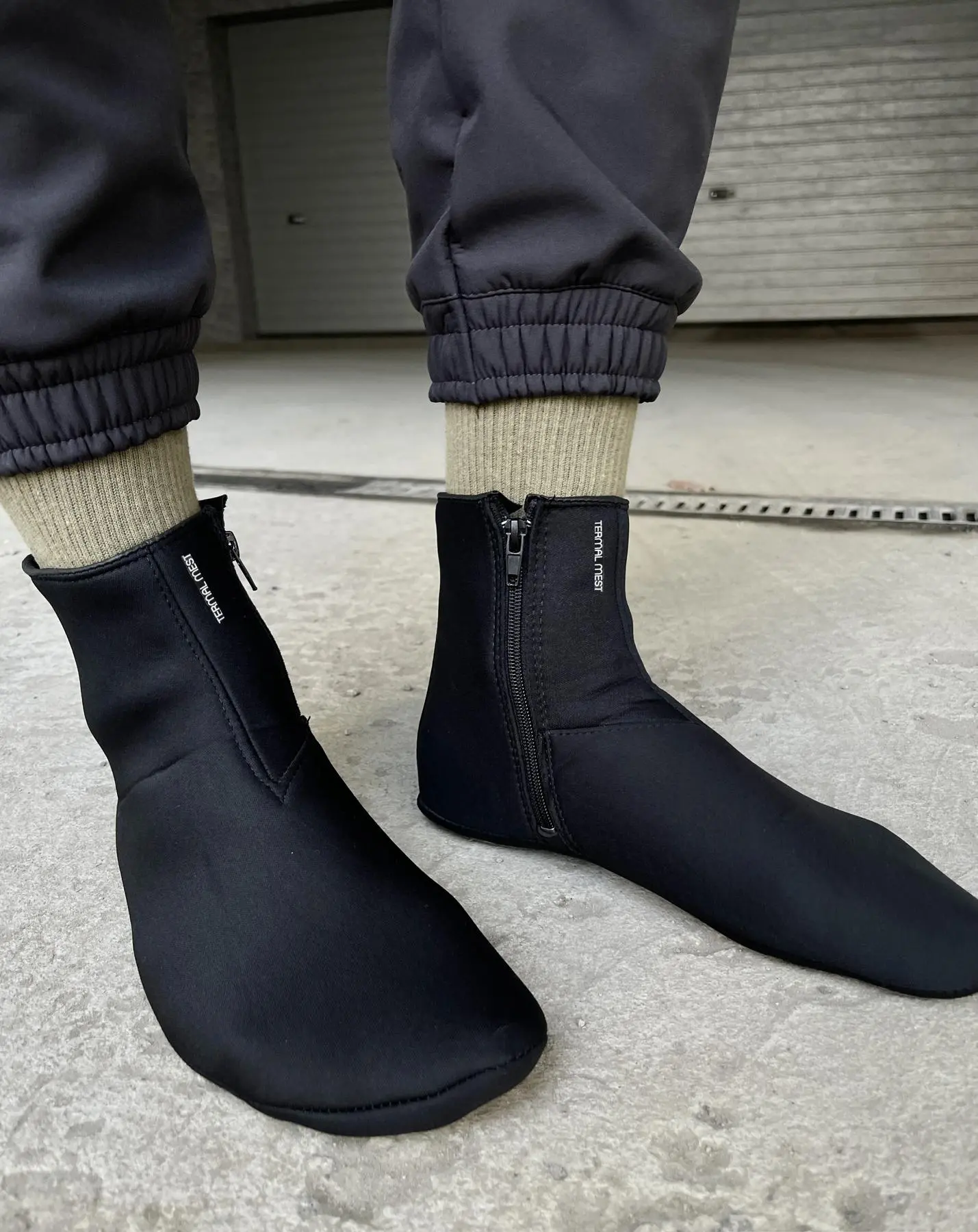 Термошкарпетки Thermal mest чоловічі чорні із змійкою (Туреччина)