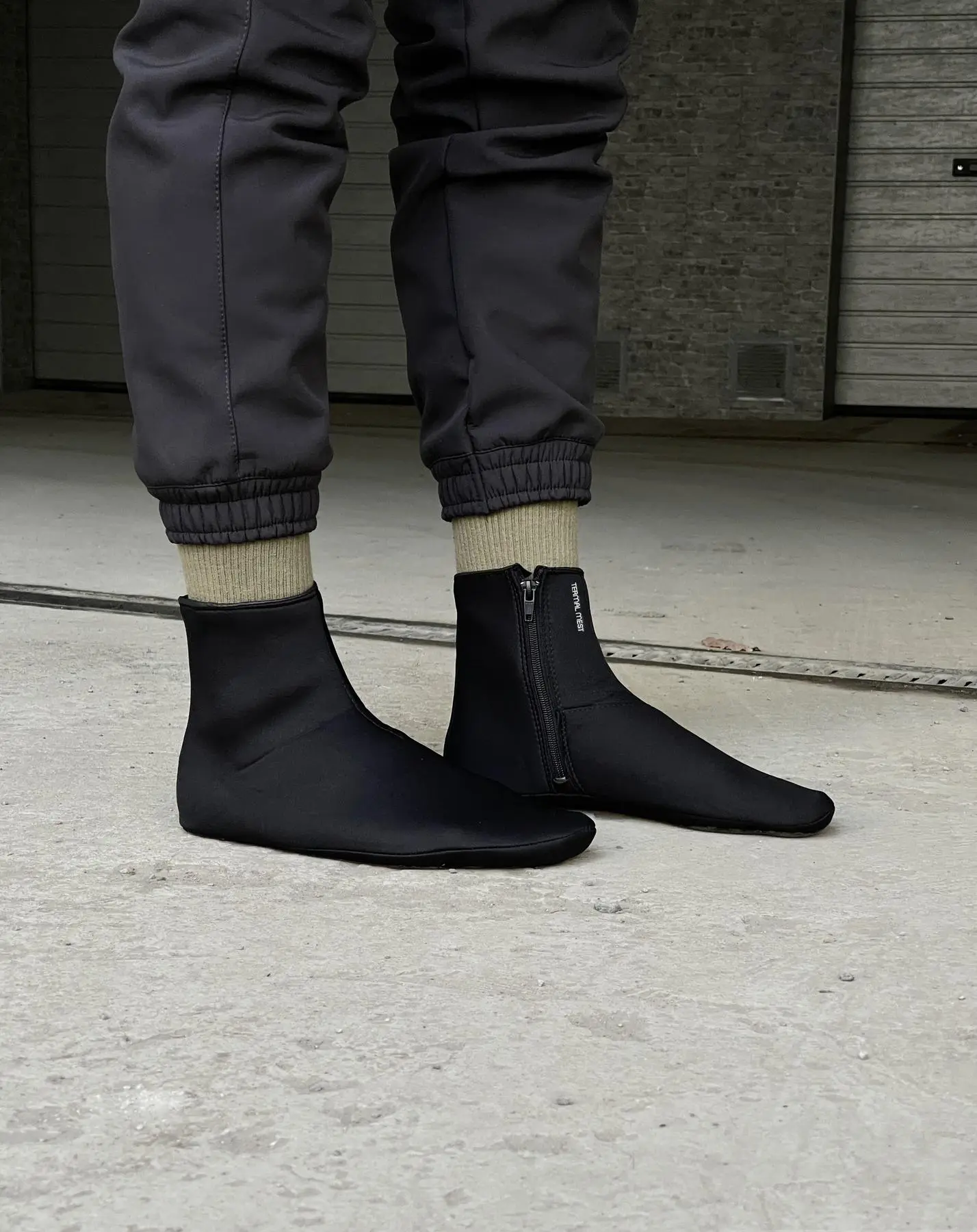 Термошкарпетки Thermal mest чоловічі чорні із змійкою (Туреччина)