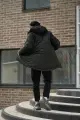 Куртка демісезонна чоловіча "Fusion" Intruder чорна-хакі - Photo 7
