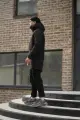 Куртка демісезонна чоловіча "Fusion" Intruder чорна - Фото 6