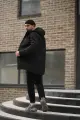 Куртка демісезонна чоловіча "Fusion" Intruder чорна - Фото 8