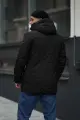 Куртка зимова чоловіча "Everest" Intruder чорна - Фото 3