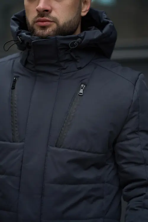 Куртка зимова чоловіча "Everest" Intruder сіра
