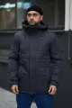 Куртка зимова чоловіча "Everest" Intruder сіра - Photo 1