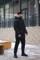 Парка зимова чоловіча "HotWint" Intruder чорна - Фото 3