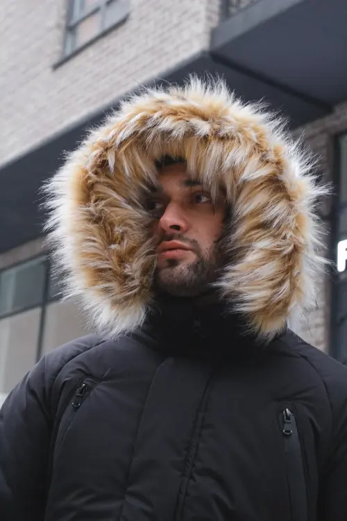 Парка зимова чоловіча "HotWint" Intruder чорна