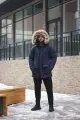 Парка зимова чоловіча "HotWint" Intruder синя - Фото 4