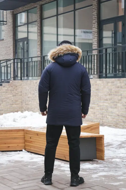 Парка зимова чоловіча "HotWint" Intruder синя