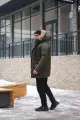 Парка зимова чоловіча "HotWint" Intruder хакі - Фото 2