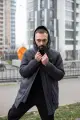 Парка зимова чоловіча "Arctic" Intruder сіра - Фото 4