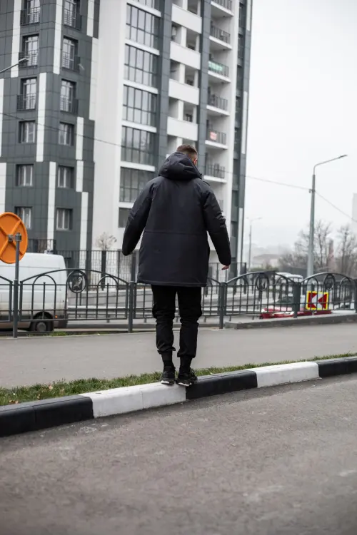 Парка зимова чоловіча "Arctic" Intruder сіра