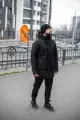 Парка зимова чоловіча "Arctic" Intruder чорна - Фото 2