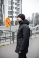 Парка зимова чоловіча "Arctic" Intruder чорна - Фото 3