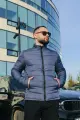 Куртка весняна чоловіча "Memory" Intruder синя - Фото 2