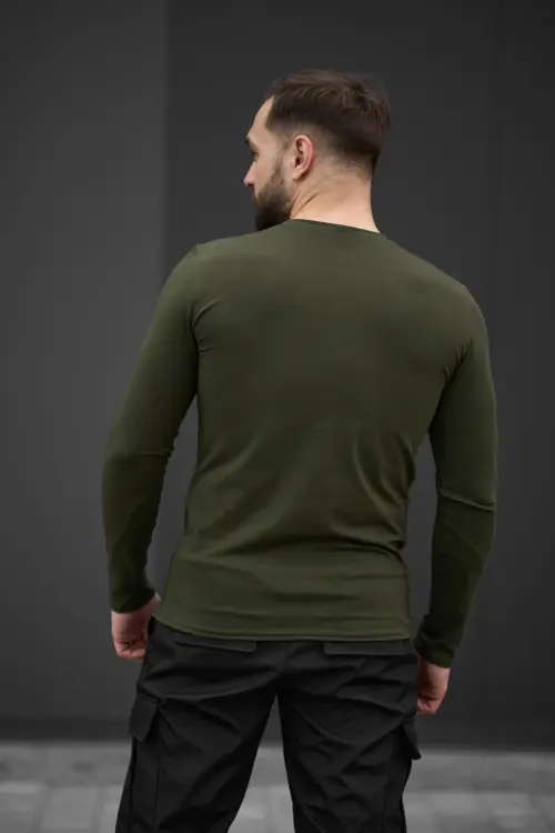 Лонгслів чоловічий базовий "Pulse" Intruder хакі